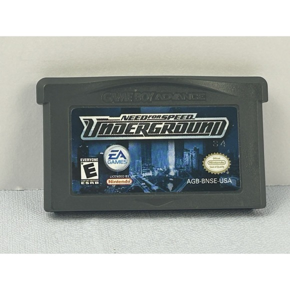 Other - Need For Speed Underground Nintendo Game Boy Advance GBA Untested OEM Cart